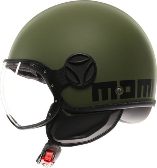 Casca Moto Open Face/Jet FGTR Classic Momodesign E2206 Mono Matt Military Green/Black 25