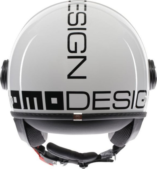 Casca Moto Open Face/Jet FGTR Classic Momodesign E2206 Mono White/Black 25