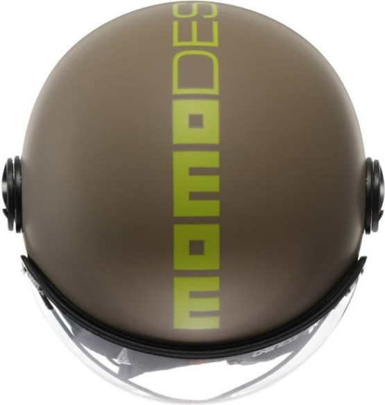 Casca Moto Open Face/Jet FGTR Classic Momodesign E2206 Mono Matt Sand/Lime 25