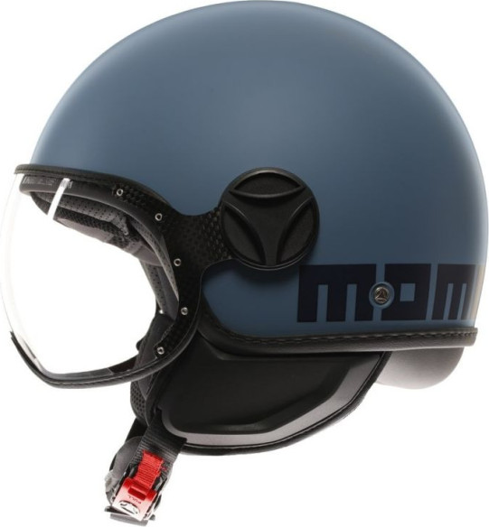 Casca Moto Open Face/Jet FGTR Classic Momodesign E2206 Mono Matt Dusty Blue/Blue 25