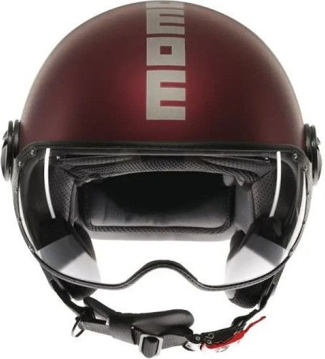 Casca Moto Open Face/Jet FGTR Evo Momodesign E2206 Mono Matt Amarena/Silver 25