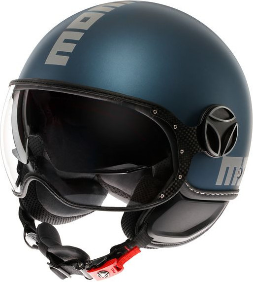 Casca Moto Open Face/Jet FGTR Evo Momodesign E2206 Mono Matt Avio/Silver 25