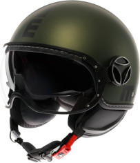 Casca Moto Open Face/Jet FGTR Evo Momodesign E2206 Mono Matt Green/Black 25
