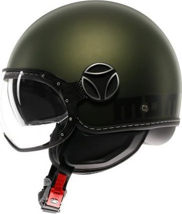 Casca Moto Open Face/Jet FGTR Evo Momodesign E2206 Mono Matt Green/Black 25