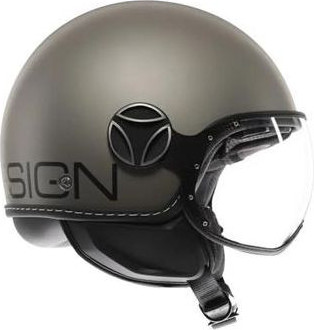 Casca Moto Open Face/Jet FGTR Evo Momodesign E2206 Mono Matt Titanum Frost/Black 25