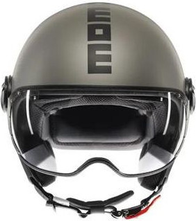 Casca Moto Open Face/Jet FGTR Evo Momodesign E2206 Mono Matt Titanum Frost/Black 25