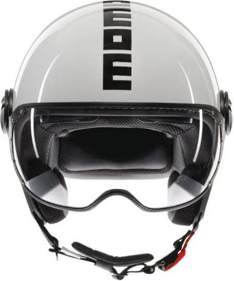 Casca Moto Open Face/Jet FGTR Evo Momodesign E2206 Mono White Quarz/Black 25