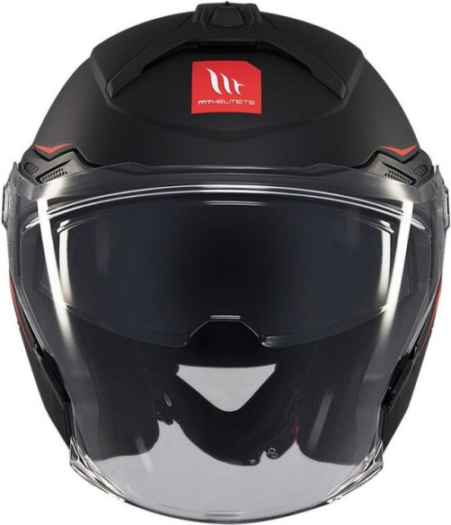 Casca Moto Open Face/Jet Cosmo SV A1 Matt Black
