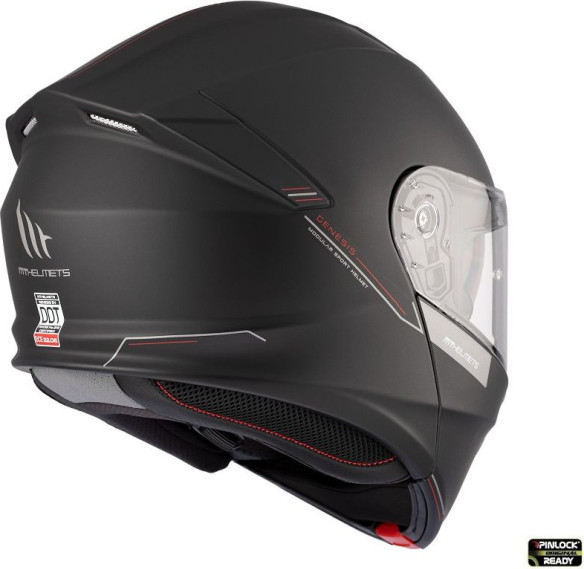 Casca Moto Flip-Up Genesis SV A1 Matt Black