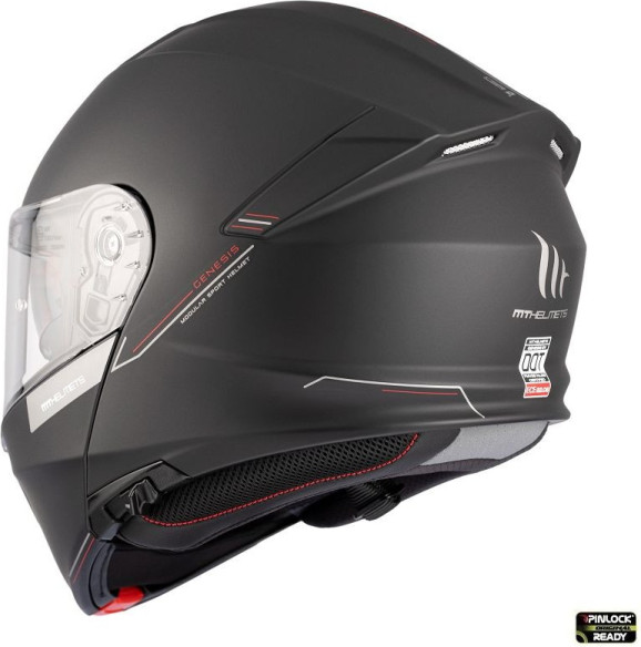 Casca Moto Flip-Up Genesis SV A1 Matt Black