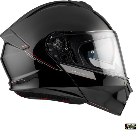 Casca Moto Flip-Up Genesis SV A1 Glossy Black