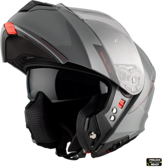 Casca Moto Flip-Up Genesis SV A1 Glossy Grey