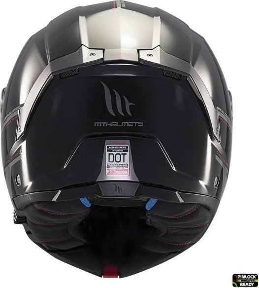 Casca Moto Flip-Up Atom 2 SV A1 Glossy Black