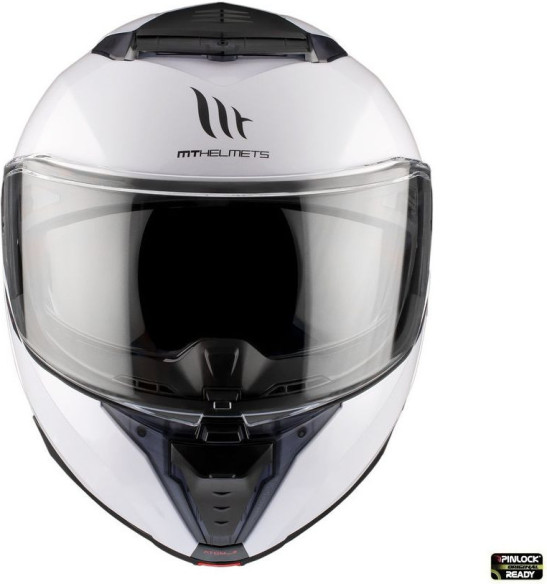 Casca Moto Flip-Up Atom 2 SV A1 Glossy White