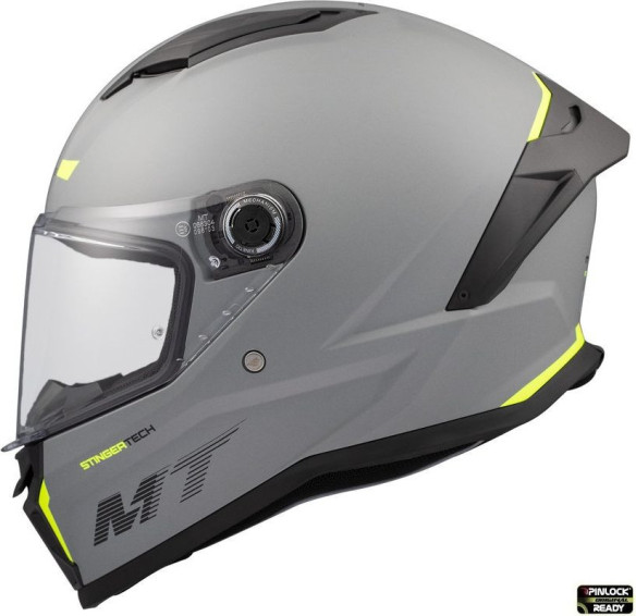 Casca Moto Full-Face/Interala Stinger 2 A12 Matt Grey