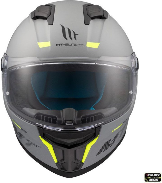 Casca Moto Full-Face/Interala Stinger 2 A12 Matt Grey