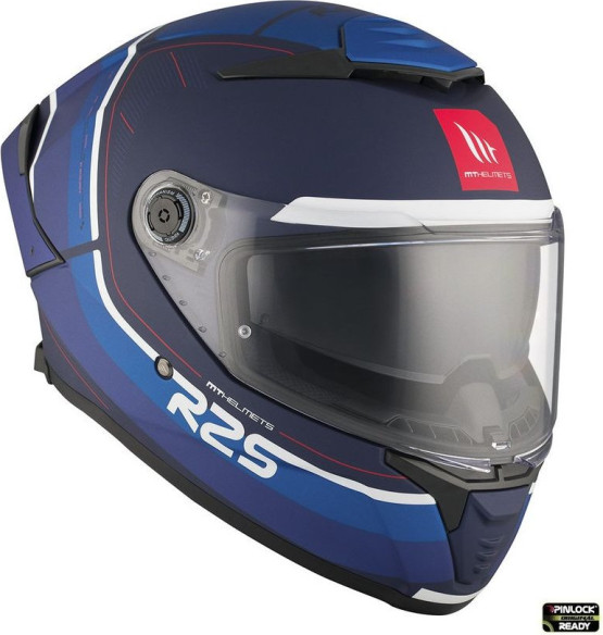 Casca Moto Full-Face/Interala Thunder 4 SV R25 C7 Matt Blue