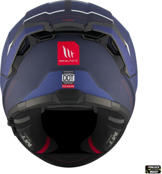 Casca Moto Full-Face/Interala Thunder 4 SV R25 C7 Matt Blue