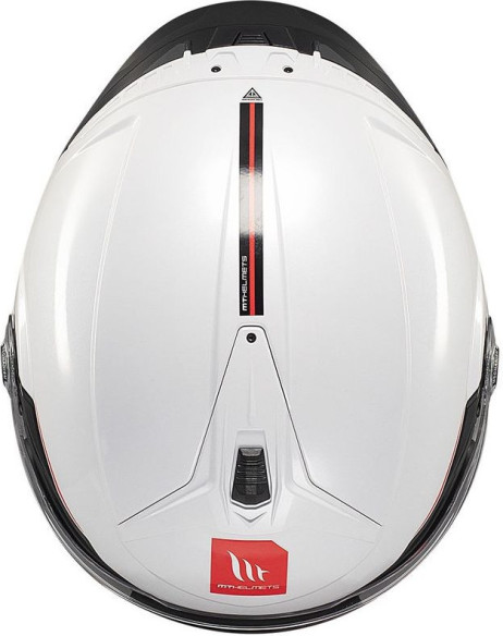 Casca Moto Open Face/Jet Cosmo SV A0 Glossy White
