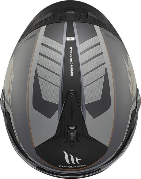 Casca Moto Open Face/Jet Cosmo SV Cruiser C2 Black/Matt Grey