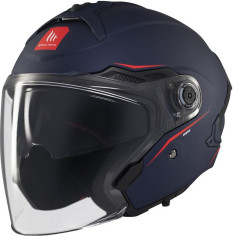 Casca Moto Open Face/Jet Cosmo SV A7 Matt Blue