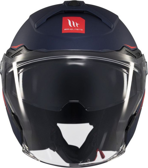 Casca Moto Open Face/Jet Cosmo SV A7 Matt Blue