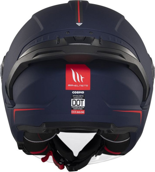 Casca Moto Open Face/Jet Cosmo SV A7 Matt Blue