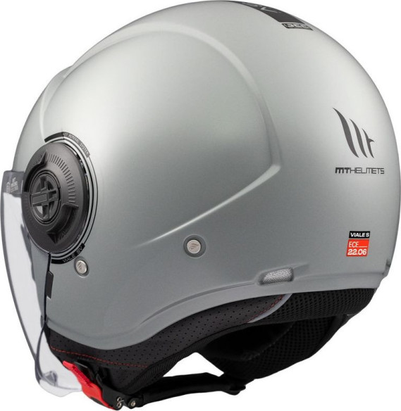 Casca Moto Open Face/Jet Viale SV S A12 Glossy Grey