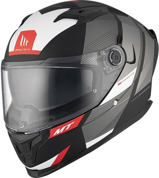 Casca Moto Full-Face/Interala Braker SV Chento B0 Black/White/Matt Grey