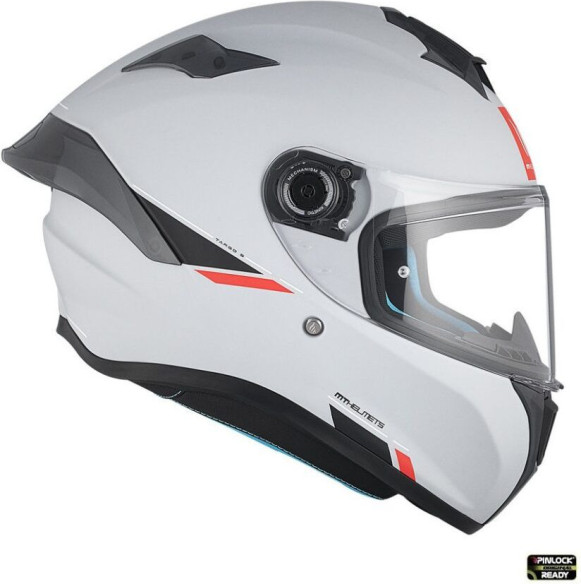 Casca Moto Full-Face/Interala Targo S A12 Glossy Grey