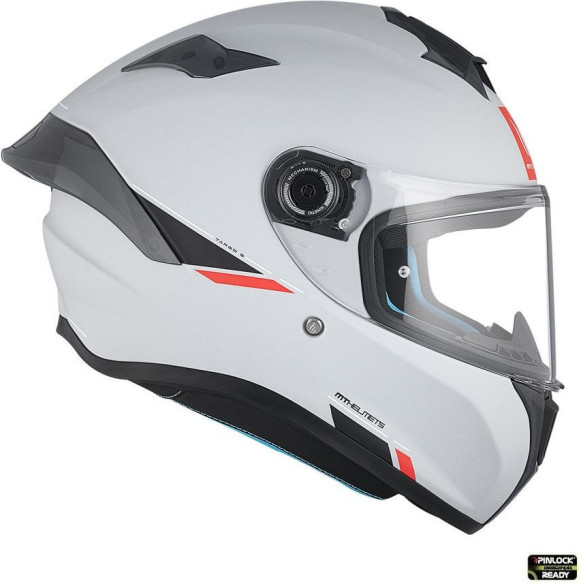 Casca Moto Full-Face/Interala Targo S A12 Glossy Grey