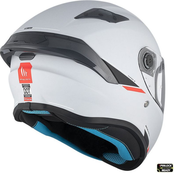 Casca Moto Full-Face/Interala Targo S A12 Glossy Grey