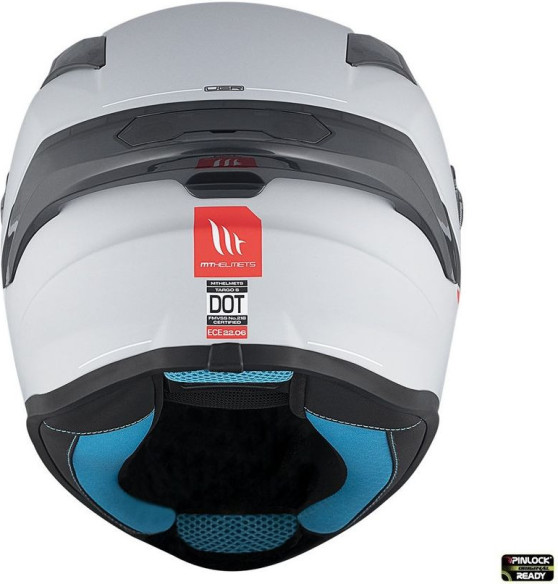 Casca Moto Full-Face/Interala Targo S A12 Glossy Grey
