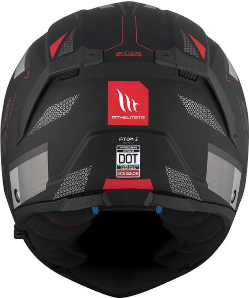 Casca Moto Flip-Up Atom 2 SV Bast D5 Black/Matt Grey