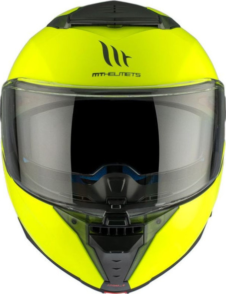 Casca Moto Flip-Up Atom 2 SV A3 Glossy Yellow Fluo