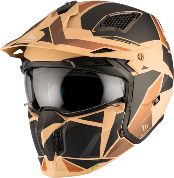 Casca Moto Open Face/Jet Streetfighter SV S P1R B9 Matt Brown