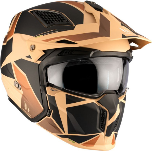Casca Moto Open Face/Jet Streetfighter SV S P1R B9 Matt Brown