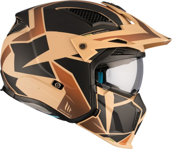 Casca Moto Open Face/Jet Streetfighter SV S P1R B9 Matt Brown