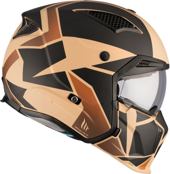 Casca Moto Open Face/Jet Streetfighter SV S P1R B9 Matt Brown