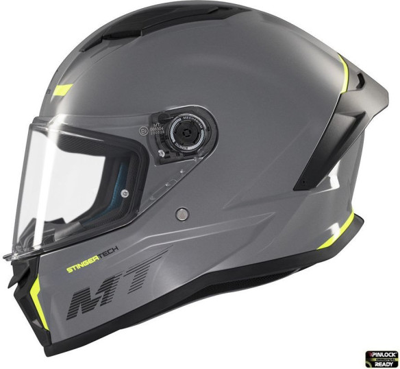 Casca Moto Full-Face/Interala Stinger 2 A12 Glossy Grey