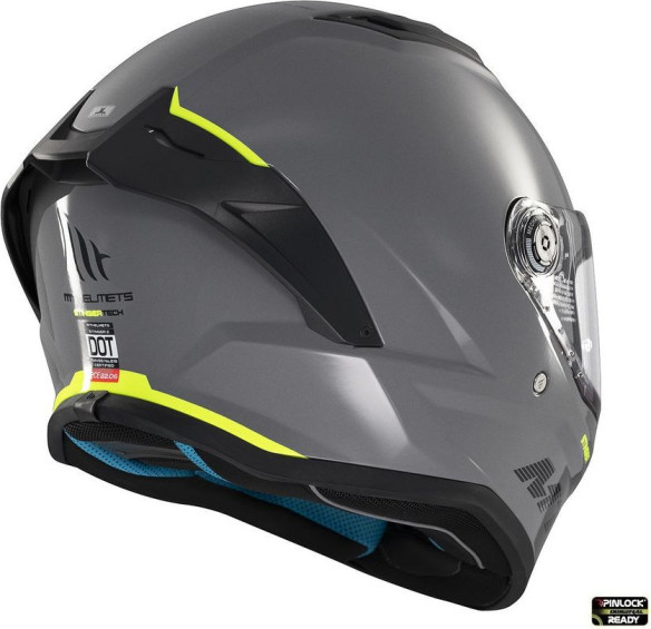 Casca Moto Full-Face/Interala Stinger 2 A12 Glossy Grey
