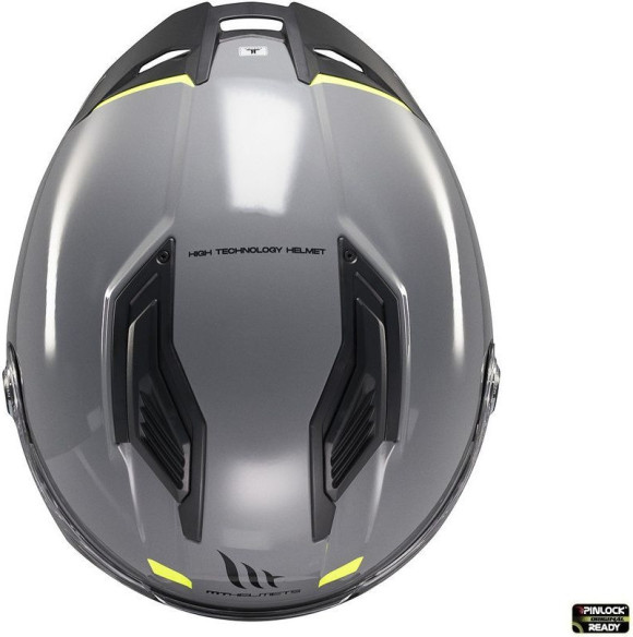 Casca Moto Full-Face/Interala Stinger 2 A12 Glossy Grey