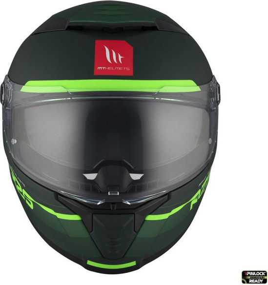 Casca Moto Full-Face/Interala Thunder 4 SV R25 C6 Matt Green