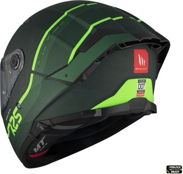 Casca Moto Full-Face/Interala Thunder 4 SV R25 C6 Matt Green