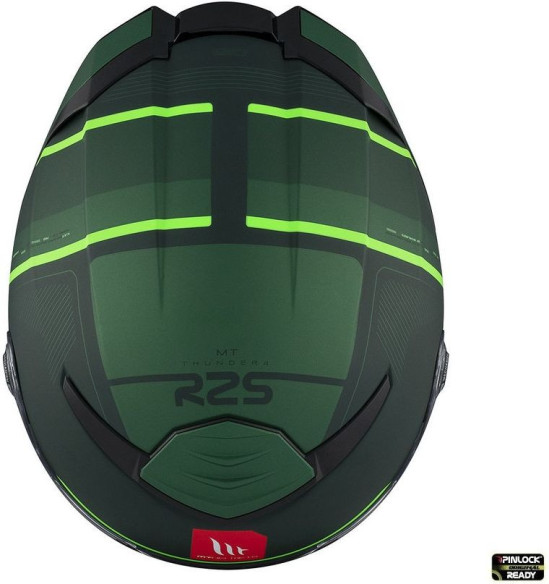 Casca Moto Full-Face/Interala Thunder 4 SV R25 C6 Matt Green