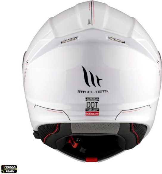 Casca Moto Flip-Up Genesis SV A0 Glossy White