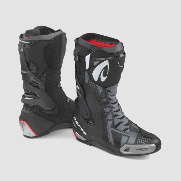 Cizme Moto Phantom Black