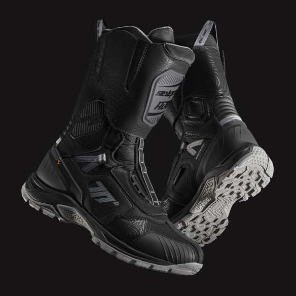 Cizme Moto Touring SD-BA6 Stelvio Black/Grey 24