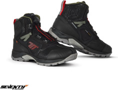 Ghete Moto Touring SD-BA7 Stelvio Black/Red/Green 24