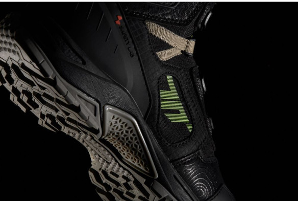 Ghete Moto Touring SD-BA7 Stelvio Black/Yellow Fluo 24